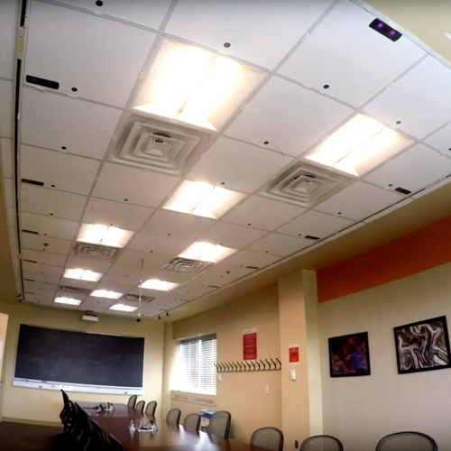 Inside the LESA Center’s Smart Conference Room